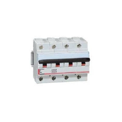 Legrand 007148 Disjoncteur magnéto-therm DX-L 25000 - Lexic - 4P 400V 40A courbe C