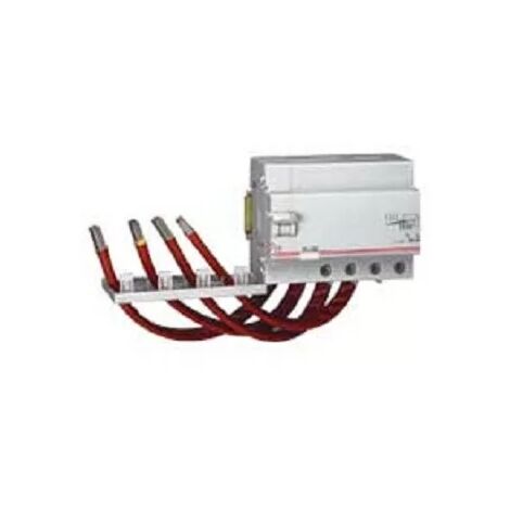 Legrand 007466 - Bloc Diff adapt DX Lexic à vis - 4P 80-125A typeAC 300mA 400V - Selectif