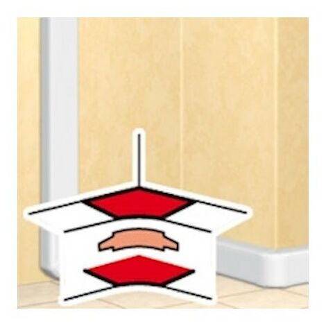 Legrand 010605 Ángulo interior de 85 a 95° para canal mono DLP 50x105 - blanco