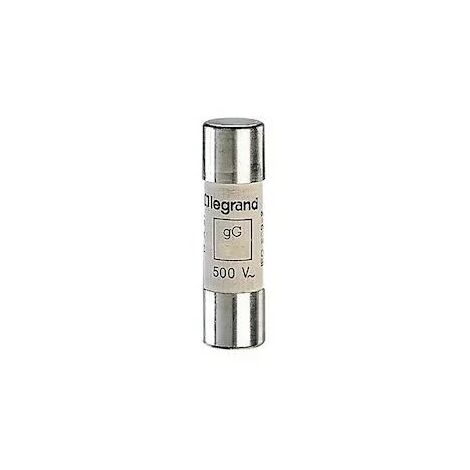 Legrand 013310 Cartucho industrial cilíndrico - gG - 10x38mm - sin indicador luminoso - 10A