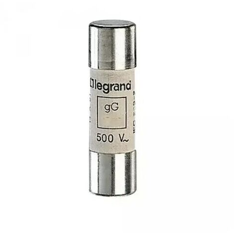 Legrand 013394 Fusible 0,5A 10x38mm gG - sans voyant