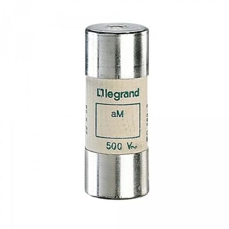 Legrand 015132 Cartucho de fusible - aM - 22x58 mm - con luz indicadora - 32 A