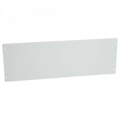 Legrand 020943 - Plastron plein métal à vis imperdables XL3 800/4000 - H 200 mm - 24 mod