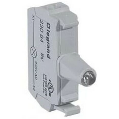 Legrand 023084 - OSMOZ BLOC - T TE LUM - à RESSORT - 230V - JAUNE
