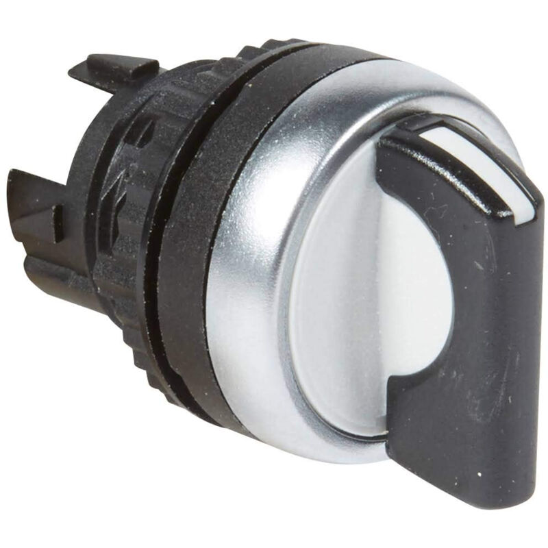 Legrand - acs tete tour man 2P noir bouton non lum a manette noire IP69 osmoz composable - 2 positions fixes 90° 023915