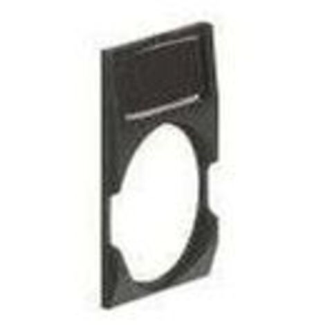 Legrand 024318 Cadre carré osmoz étiquette petit modèle