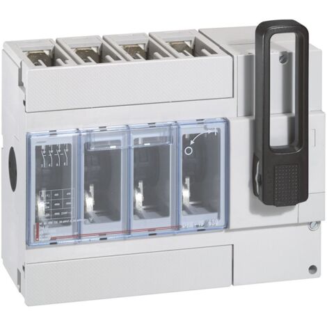 Legrand 026662 Interrupteur sectionneur DPX-IS 630 - 400 A - 4P - sans déclenchement - commande frontale