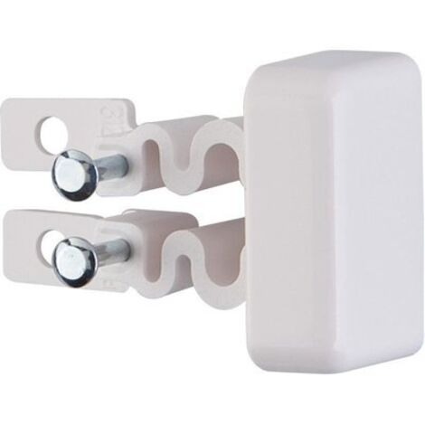 Legrand – Embout pour moulure DLPlus 30290 60x20mm – Plastique blanc – Montage par emboîtement et pointage – Indice IP40