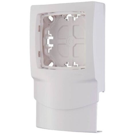 Legrand 031456 - Marco de aplicación Proyección de 1 poste - instalación a lo largo del espesor de las molduras DLPlus. 16 - bla