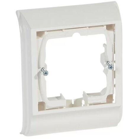 Legrand 031664 Cadre legrand mosaic 2 mod - pose sur plinthe dlplus ép. 20 - blanc
