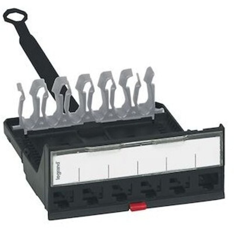 Legrand 033755 Bare cassette for straight patch panels to be equipped with LCS³