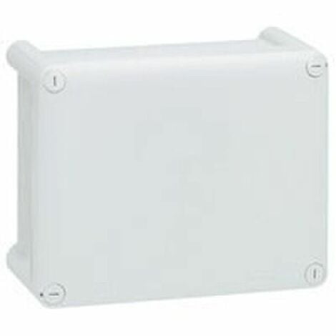 LEGRAND 035986  Boîte plexus rectangulaire IP55/IK07 310x240x130mm sans entrées avec couvercle opaque en thermoplastique gris