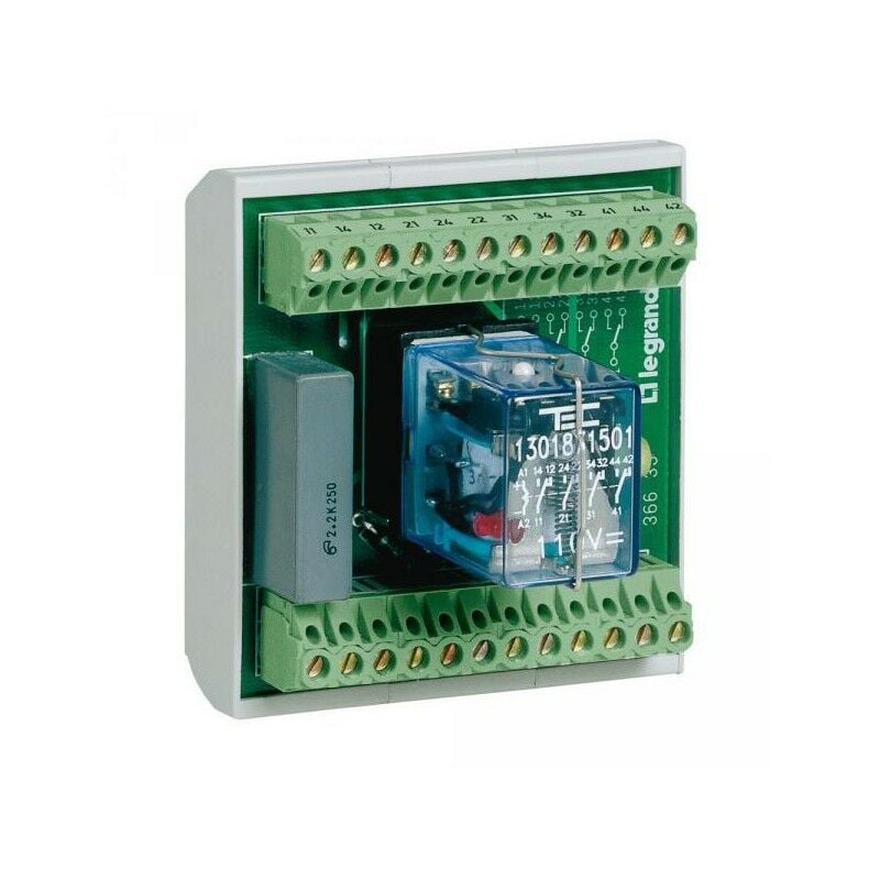 036635 - Module centralisation et report de défauts - 9 entrées 24 ou 48 v/ - Legrand