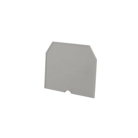 Legrand 037556 - Divisorio terminale per bozzello Viking a 3 aste con carrello a vite sezionabile. Fusibile 5x20