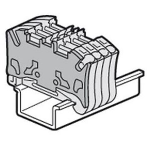 Legrand 037590 - Partición terminal para bloque de varillas de resorte Viking 3 - Seccionable - Paso 6