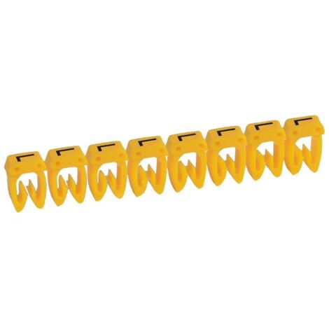 Legrand 038311 Scatola di 300 marcatori CAB 3 per cablaggi da 0,5 mm² a 1,5 mm² e morsettiere con lettera L