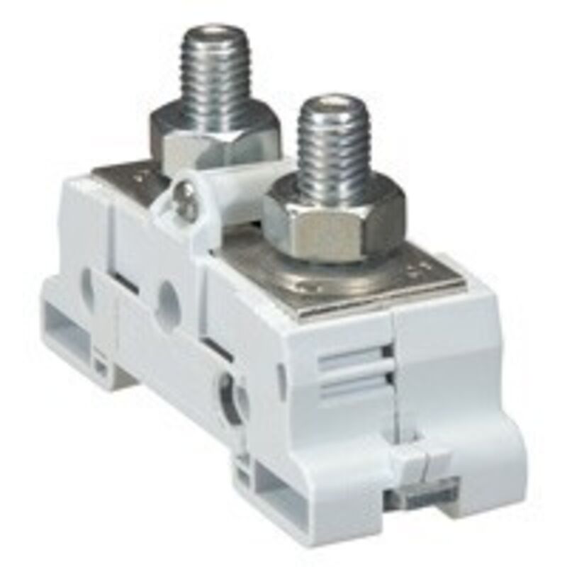 Bloc de jonction de puissance nu plage-plage viking 3 pour rail symétrique raccordement maxi.120mm² et pas 34mm Legrand 039073