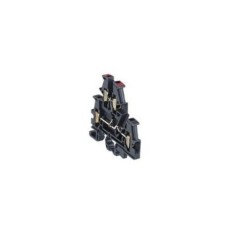 Legrand 039080 Bloc diode Viking 3 à vis - 2 jonctions 2 étages Pas6mm - noir