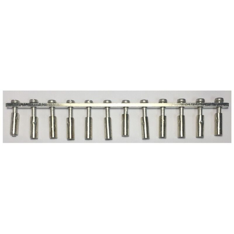 Legrand 039418 Bare pre-assembled connection bar 12- Viking 3 terminal block - low spacer - pitch 15