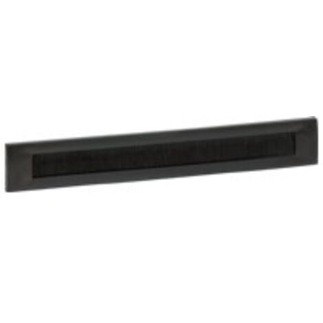 Legrand 046528 - Panneau passe-fils 19" - 1U avec balais - montage sur baies LCS≤ - plastique