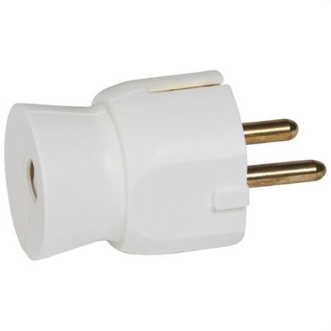 LEGRAND 050315  2P + TT-Stecker ohne gerades Weiß