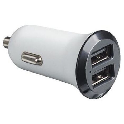 Legrand 050682 Prise allume-cigare double sortie USB puissance 2,1A