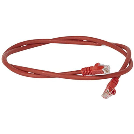 LEGRAND 051865 CORDON DE BRASSAGE ET UTILISATEURS RJ45 LCS³ CATÉGORIE6 U/UTP SANS ÉCRAN IMPÉDANCE 100OHMS, 5M LONGUEUR, LSOH