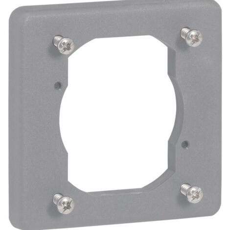 Legrand 052119 Plaque adaptation Hypra pour montage de prise TBT