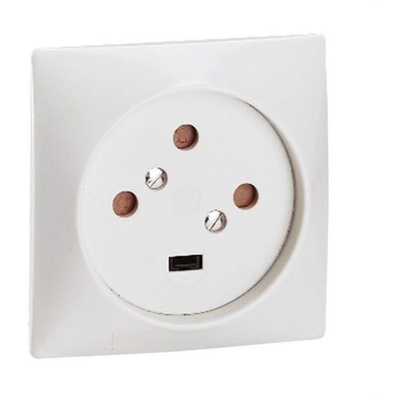 Legrand - 055425 Embase 3P + tt 20A 380V 80x80mm