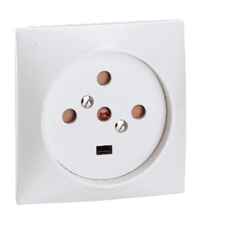 LEGRAND 055427 Sockel 4P + PT 20A 380V 80x80mm