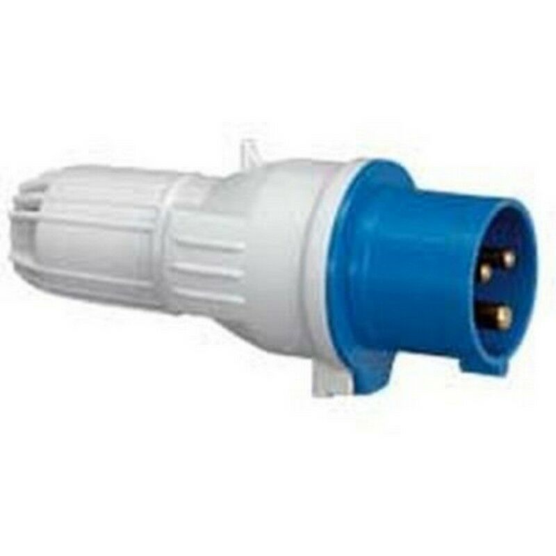 

Legrand 057 434 - recto tipo clavija P17 - IP44 - 16 A - 200/250 V ~ - 2P + T - Plast