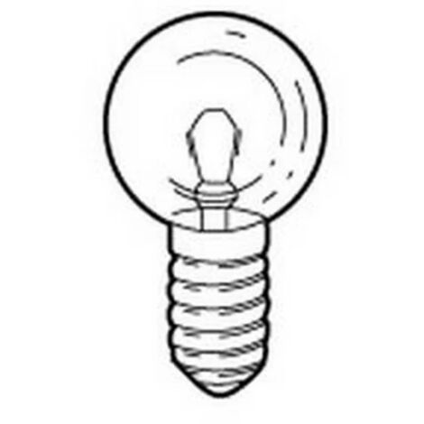 Legrand 060932 Ampoule culot E10 - 2,4 V - 1,25 A - 3 W