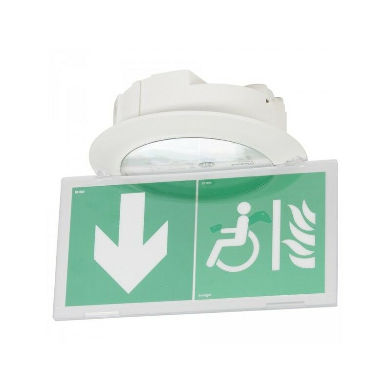 Image of 062554 Recessed evacuation baes LEDs 45lm - 1h - Legrand