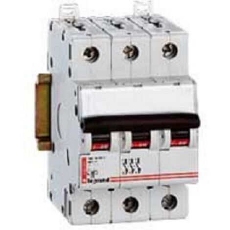 Legrand 06288 DX 6000 magnetothermischer Schutzschalter – Lexic-Schraube – 3P/400 V/32 A