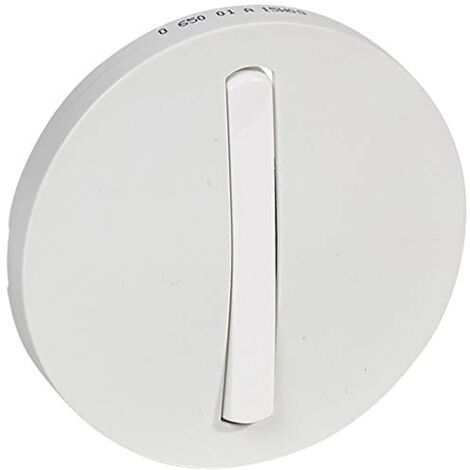 Legrand 065001 - Coprimozzo Céliane bianco - Due vie / Pusher - dito stretto