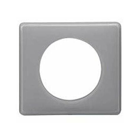 LEGRAND 066601 PLAQUE CÉLIANE LAQUÉ, 1 POSTE, FINITION GRIS PERLE