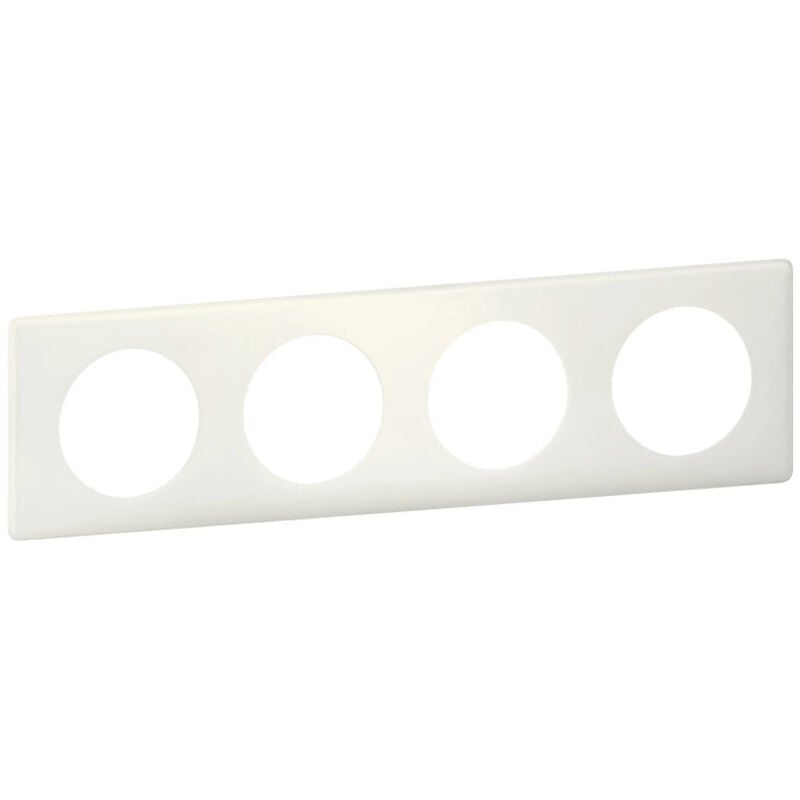 Plaque Céliane Poudré 4 postes Craie