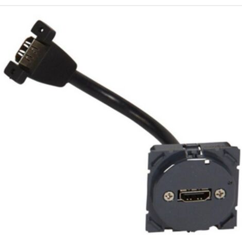 Legrand 067377 Prise audio/vidéo HDMI Legrand Céliane type A pré-connectorisée