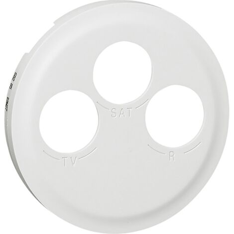 Legrand 068285 - Radkappe Céliane - TV-R-SAT-Buchse - Weiß