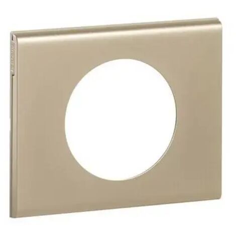 Legrand 069111 Metallplatte Céliane - Nickel velours - Unique