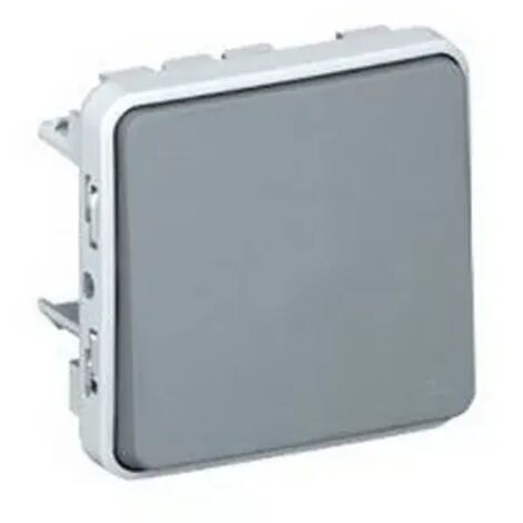 LEGRAND 069540 PLEXO Pulsador 10A E/S gris