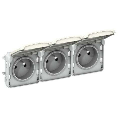 Presa Elettrica Impermeabile Legrand Plexo 16A 250V | Bianca IP55 IK08 - 4
