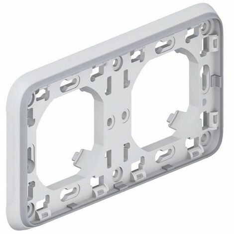 LEGRAND 069683 PLEXO  Caja empotrar horizontal 2 posiciones gris