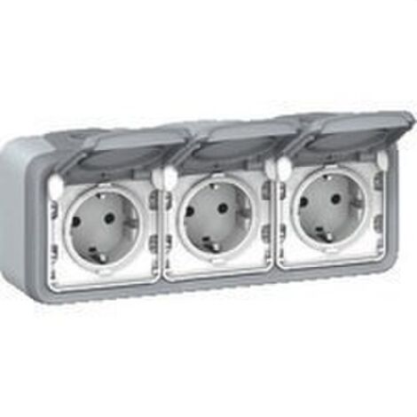 LEGRAND 069703 PLEXUS  Triplo meccanismo orizzontale 2P + TT