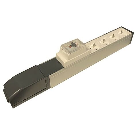 Legrand 073409 Bloc nourrice équipé 4pc 2P+T + disjoncteur différentiel 16A 30ma (410705)