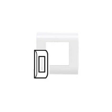 Legrand 075001 Plaque Ancien Mosaic - 1 Module - blanc (RAL 9010)