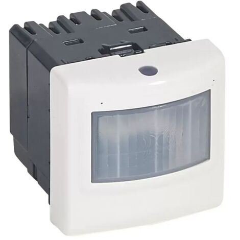 Legrand 078458 Ecodetecteur legrand mosaic 2 fils, sans neutre - sans dérogation - 2 modules - blanc