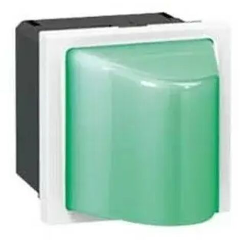 Legrand 078572 Hublot vert Mosaic 230V 2 mod