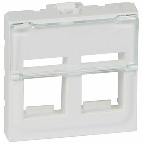 LEGRAND 078610 Tapa MOSAIC-II 2X KEYSTONE 2 módulos