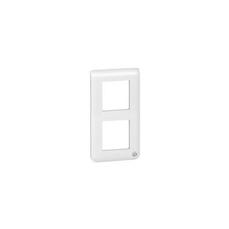 Legrand 078723 - Plaque Mosaic - 2x2 Modules vertical - antibactérien